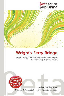 Cover of Wright's Ferry Bridge