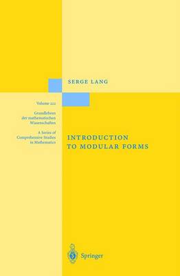 Cover of Introduction to Modular Forms