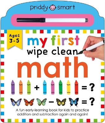Cover of My First Wipe Clean: Math