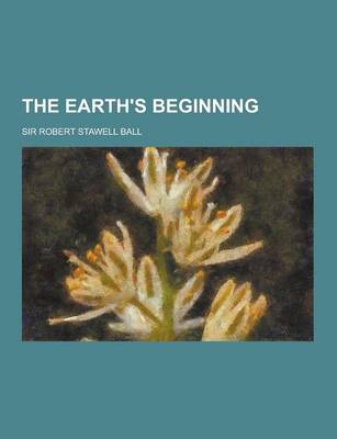 Book cover for The Earth's Beginning