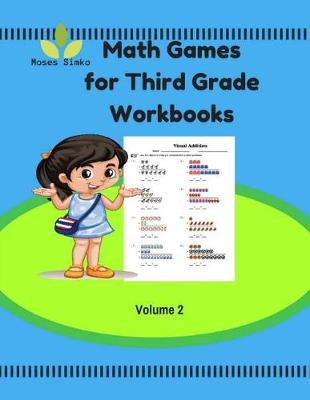 Book cover for Math Games for Third Grade Workbooks Volume 2