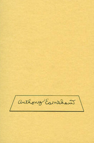 Cover of Anthony Earnshaw