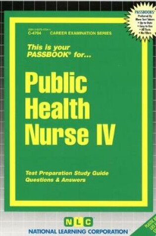 Cover of Public Health Nurse IV