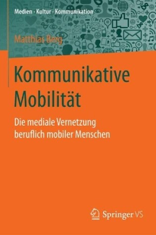 Cover of Kommunikative Mobilität