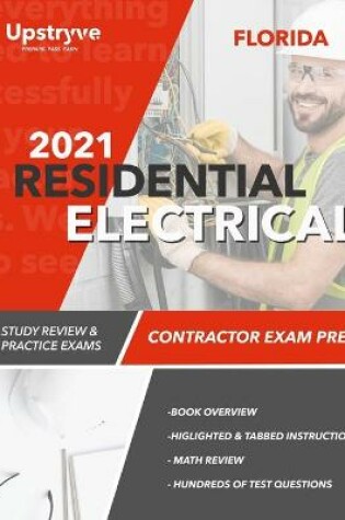 Cover of 2021 Florida Residential Electrical Contractor Exam Prep