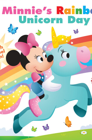 Cover of Disney Baby: Minnie's Rainbow Unicorn Day