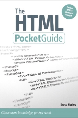 Cover of HTML Pocket Guide, The