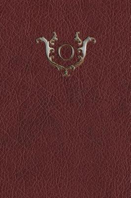 Cover of Monogram "o" Any Day Planner Journal