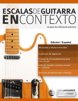 Book cover for Escalas de guitarra en contexto