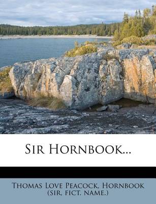 Book cover for Sir Hornbook...