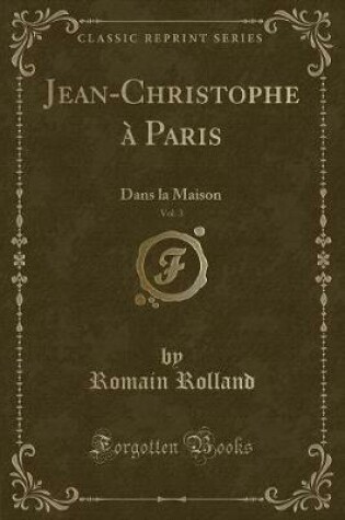 Cover of Jean-Christophe À Paris, Vol. 3