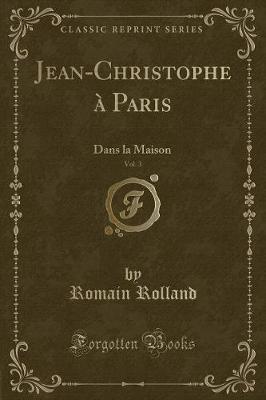 Book cover for Jean-Christophe À Paris, Vol. 3