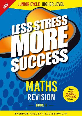 Book cover for MATHS Revision Junior Cycle Higher Level Book 1