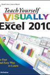 Book cover for Teach Yourself VISUALLY Excel 2010