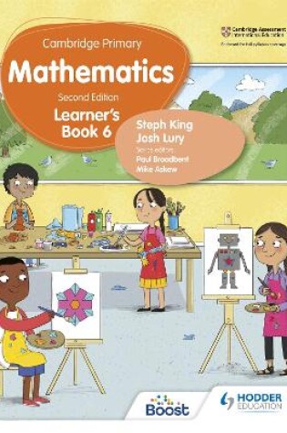 Cover of Cambridge Primary Mathematics Learner's Book 6 Second Edition