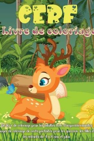Cover of Cerf Livre de Coloriage