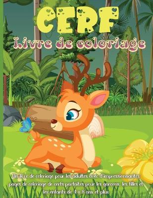 Book cover for Cerf Livre de Coloriage