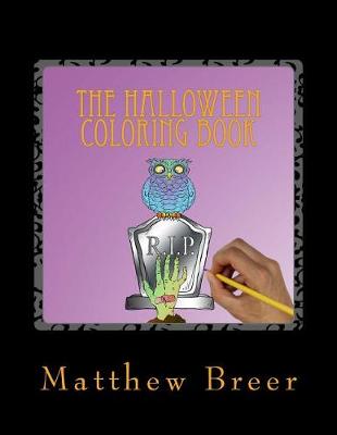 Book cover for The Halloween Coloring Book