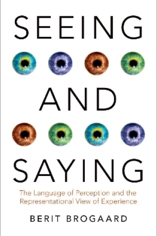 Cover of Seeing and Saying