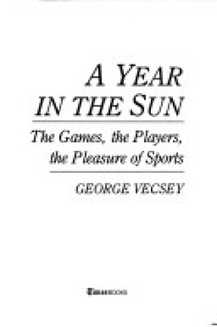 Cover of A Year in the Sun