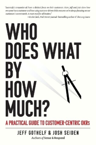 Cover of Who Does What By How Much?