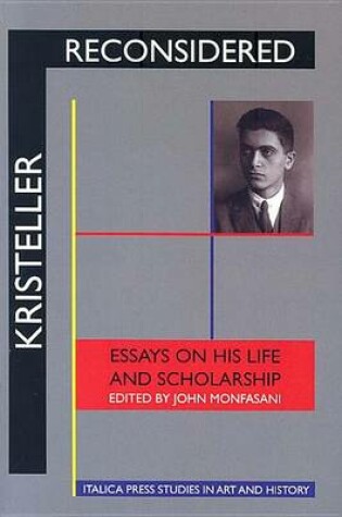 Cover of Paul Oskar Kristeller and Marsilio Ficino