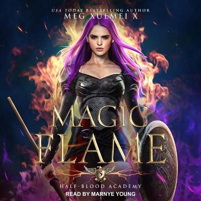 Book cover for Half-Blood Academy 5: Magic Flame