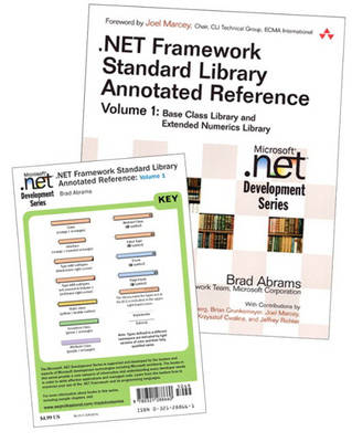 Book cover for Online Bundle of .NET Framework Standard Library Annotated Reference, Volume 1 and .NET Class Libraries Reference Poster