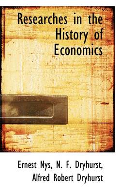 Book cover for Researches in the History of Economics