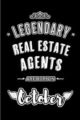 Book cover for Legendary Real Estate Agents are born in October