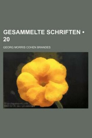 Cover of Gesammelte Schriften (20)