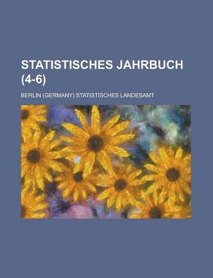 Book cover for Statistisches Jahrbuch (4-6)