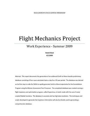 Book cover for Flight Mechanics Project