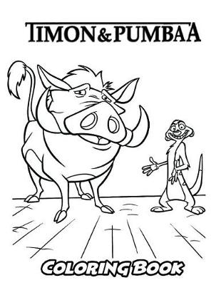 Book cover for Timon and Pumba Coloring Book