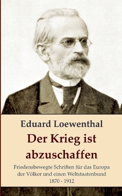 Book cover for Der Krieg ist abzuschaffen