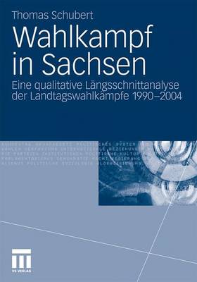 Book cover for Wahlkampf in Sachsen