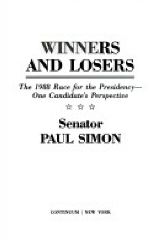 Cover of Winners and Losers