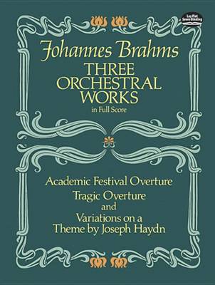 Book cover for Three Orchestral Works in Full Score