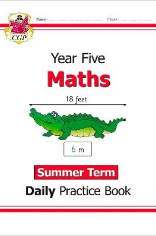 Cover of KS2 Maths Year 5 Daily Practice Book: Summer Term