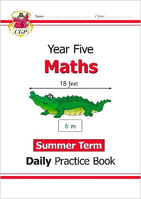Book cover for KS2 Maths Year 5 Daily Practice Book: Summer Term