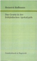 Book cover for Das Gesetz in Der Fruhjudischen Apokalyptik