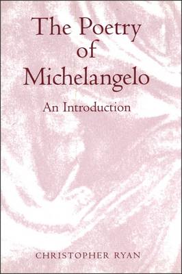 Book cover for The Poetry of Michelangelo