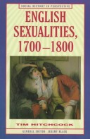 Book cover for English Sexualities, 1700-1800