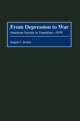 Book cover for From Depression to War