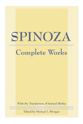 Book cover for Spinoza: Complete Works