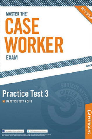 Cover of Master the Case Worker Exam: Practice Test 3