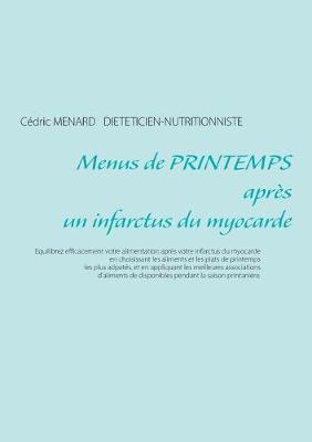 Book cover for Menus de printemps après un infarctus du myocarde