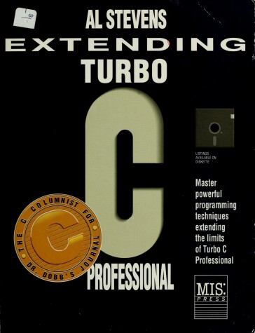 Book cover for Extending Turbo C. Professional