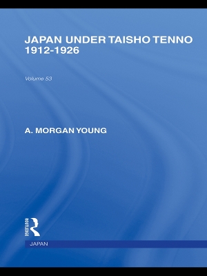 Book cover for Japan Under Taisho Tenno