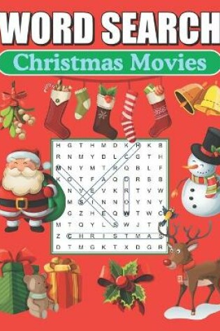 Cover of Word Search Christmas Movies